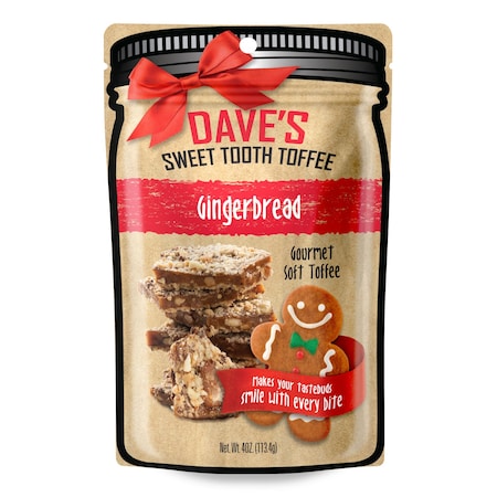 Daves Sweet Tooth Dave's Sweet Tooth Gingerbread Toffee 4 oz 63394